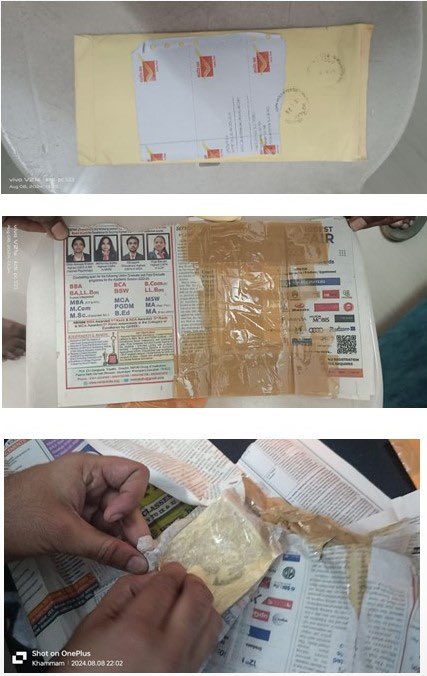 Telangana Anti-Narcotics Bureau (TGANB),SUCCESSFULLY CRACKS DarkWeb  BASED DRUG DELIVERY