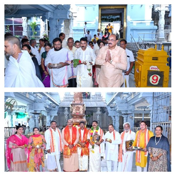 The Desk…Kanipakam : కాణిపాకం వరసిద్ధి వినాయకుని సేవలో ఎమ్మెల్యే డా. కామినేని