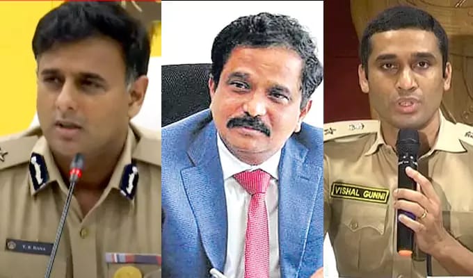 The Desk… Vijayawada : ముగ్గురు సీనియర్‌ IPS అధికారులపై సస్పెన్షన్‌ వేటు