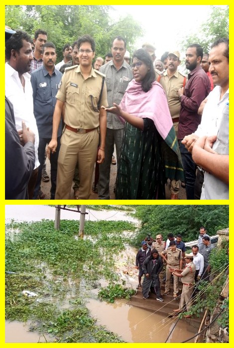 The Desk…Kaikaluru : కొల్లేరు ముంపు ప్రభావిత ప్రాంతాల్లో జిల్లా కలెక్టర్, జిల్లా ఎస్పీ పర్యటన