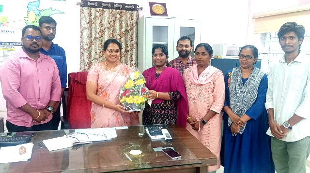 The Desk… Ghantasala : కృషి విజ్ఞాన కేంద్రం ప్రధాన శాస్త్రవేత్తగా సుధారాణి బాధ్యతలు స్వీకారణ