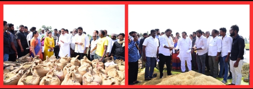 The Desk…Gudivada : రైతులకు అండగా కూటమి ప్రభుత్వం- మంత్రి నాదెండ్ల మనోహర్