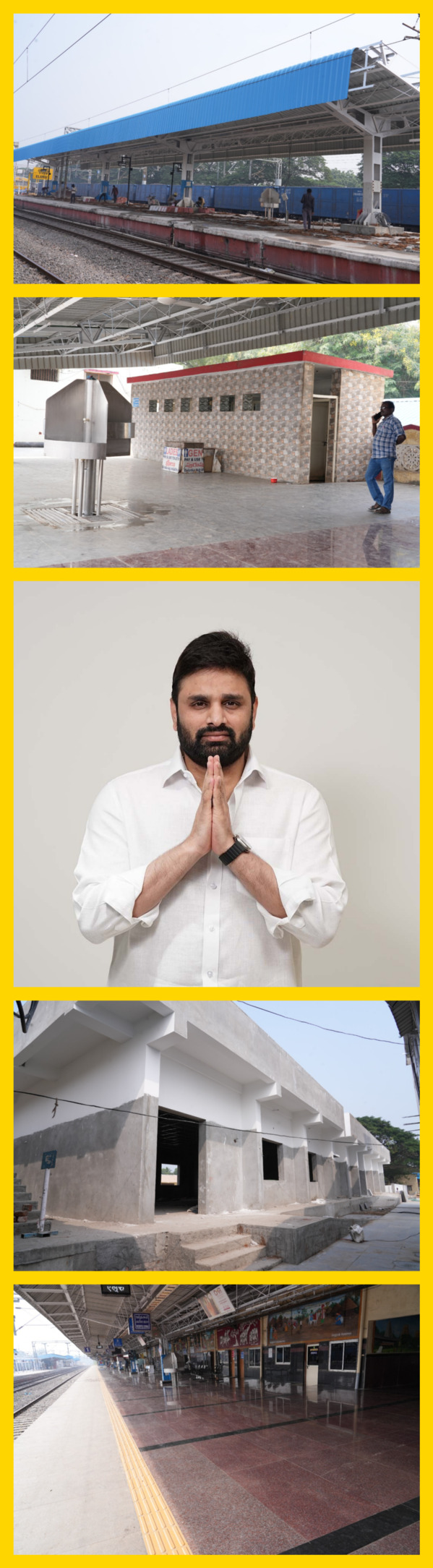 The Desk…Eluru : ఏలూరు రైల్వే స్టేషన్కు నూతన శోభ : ఏలూరు ఎంపీ పుట్టా మహేష్