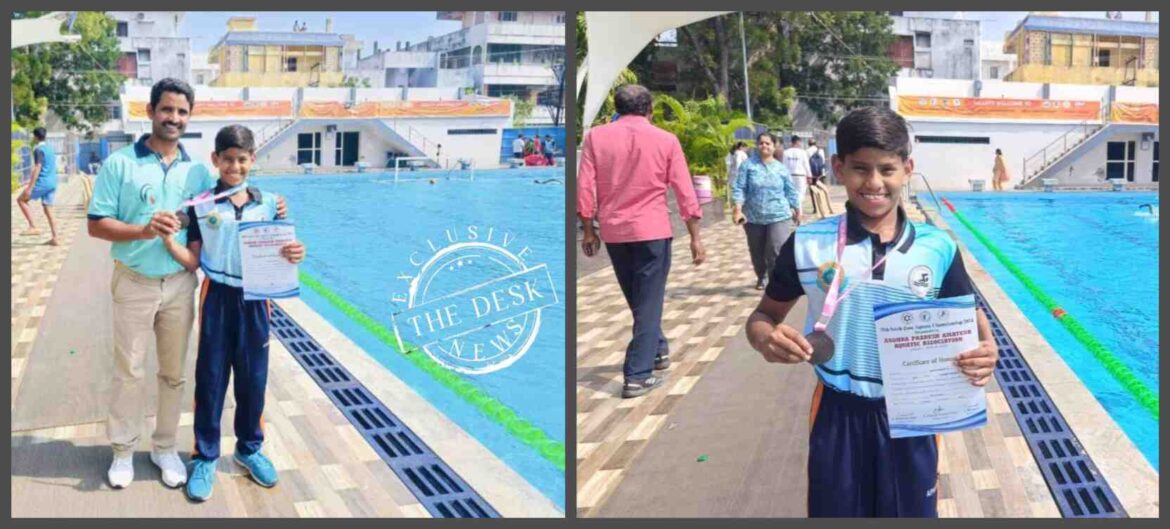 The Desk…Eluru : జాతీయస్థాయి స్విమ్మింగ్ లో స్వామి నాయుడు