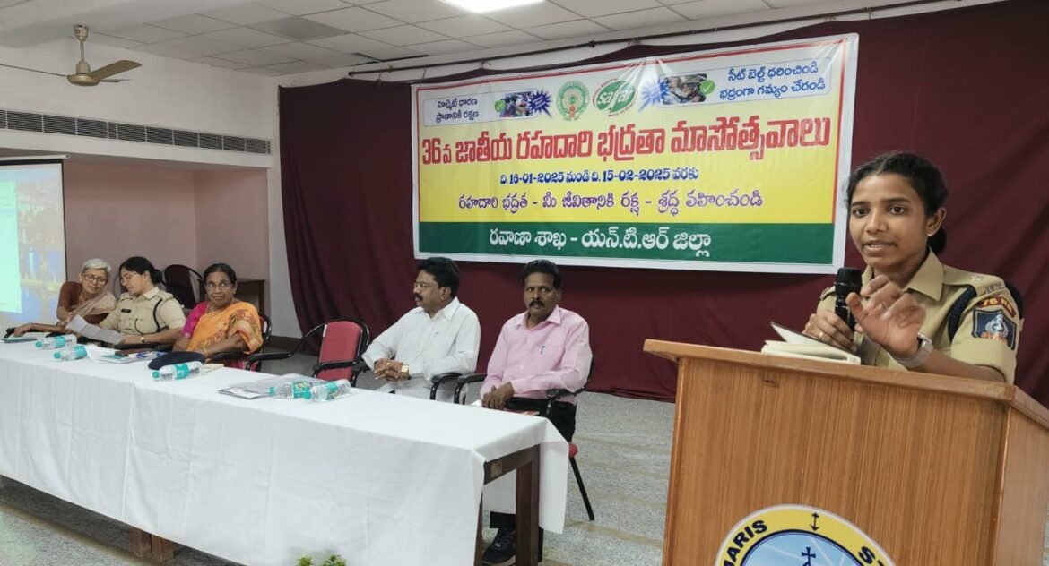 The Desk…Vijayawada : రహదారి భద్రత పై విద్యార్థులకు అవగాహన
