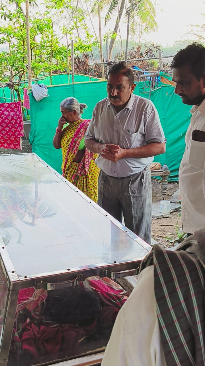 The Desk…Mudinepalli : వెంకటరత్నం కుటుంబానికి అమరావతి బ్రాండ్ అంబాసిడర్ అంబుల వైష్ణవి సాయం