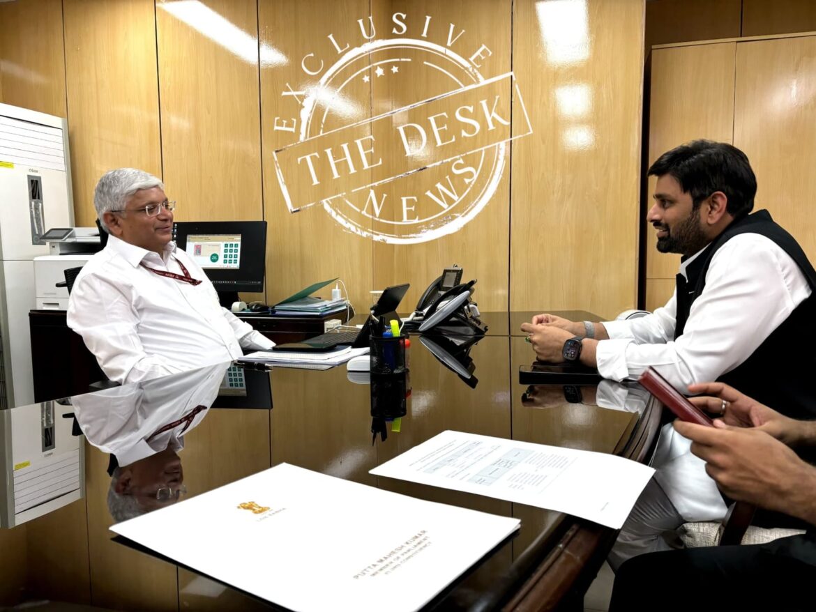 The Desk…Eluru : పెండింగ్ పనుల వేగవంతానికి చర్యలు చేపట్టండి : జాతీయ రహదారుల మంత్రిత్వ శాఖ అదనపు కార్యదర్శి కి MP పుట్టా మహేష్ వినతి