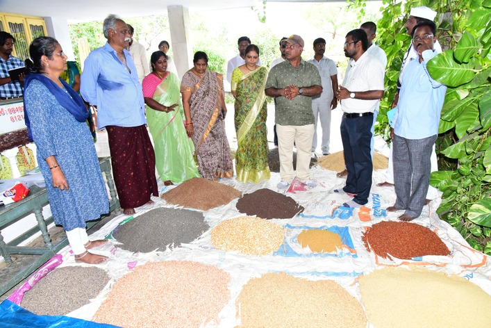 The Desk…Unguturu : మనిషి ఆరోగ్యం, నేల సారవంతం కోసం ప్రకృతి వ్యవసాయం : జిల్లా కలెక్టర్ డీకే బాలాజీ