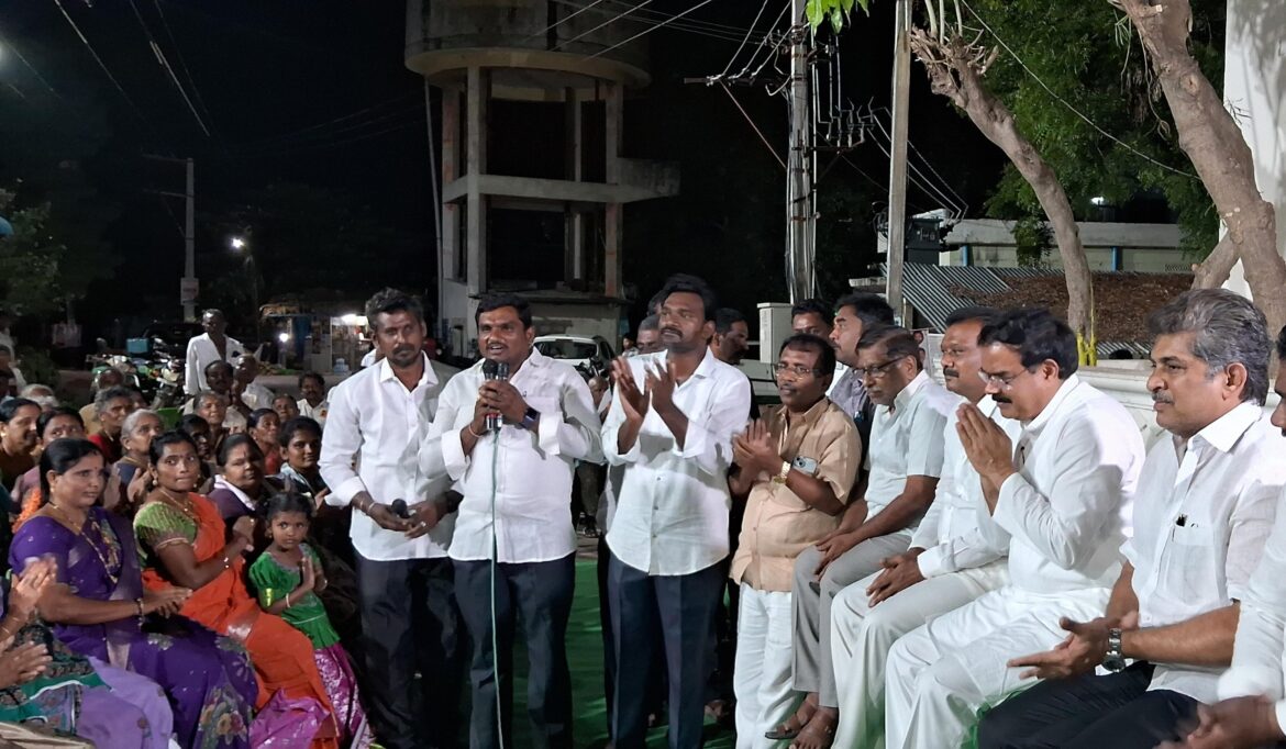 The Desk…Thulluru : అమరావతి పునర్నిర్మాణ సభను విజయవంతం చేయాలి : అయినవోలు రచ్చబండ సభలో మంత్రి నాదెండ్ల పిలుపు
