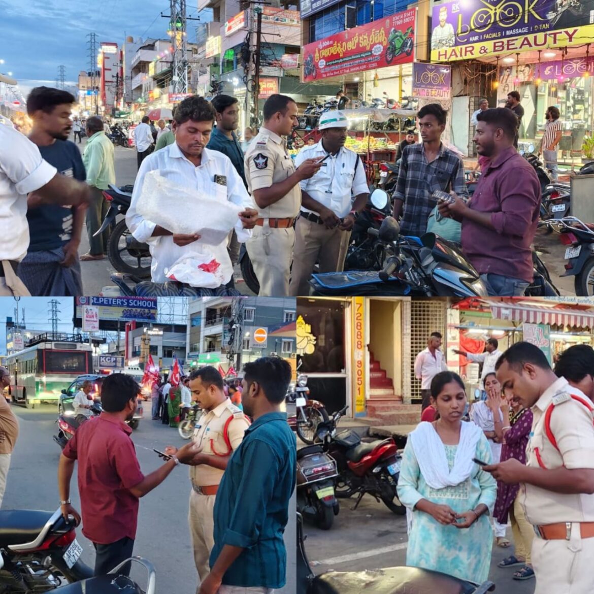 The Desk…Mangalagiri Town : మైనర్లకు వాహనాలు ఇస్తే వాహనదారులపై చర్యలు తప్పవు : పట్టణ ఎస్సై రవీంద్ర నాయక్