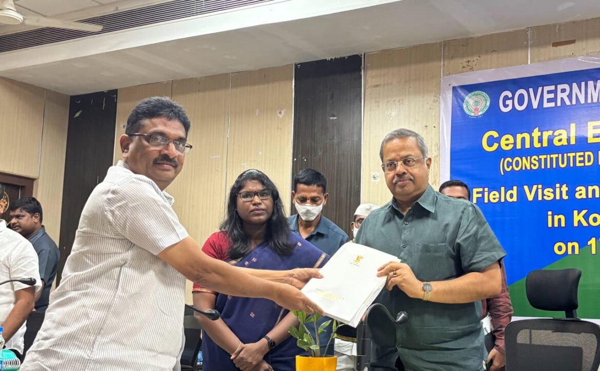 The Desk…Eluru : మానవీయ కోణంలో కొల్లేరు సమస్యకు పరిష్కారం చూపండి : కేంద్ర కమిటీకి ఏలూరు ఎంపీ పుట్టా మహేష్ కుమార్ విజ్ఞప్తి