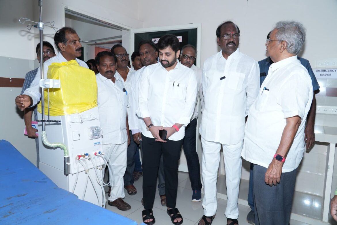 The Desk…Eluru : ప్రభుత్వ ఆసుపత్రిలో మెరుగుపడిన వైద్యసేవలు : ఎంపీ పుట్టా మహేష్ కుమార్ వెల్లడి