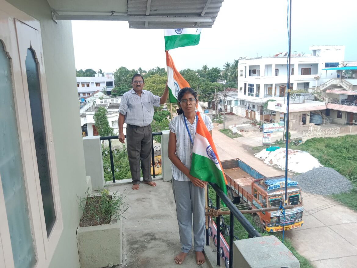 The Desk…Mudinepalli : ప్రతి ఇంటిపై జాతీయ జెండా ఎగరాలి ➖అమరావతి బ్రాండ్ అంబాసిడర్ అంబుల వైష్ణవి