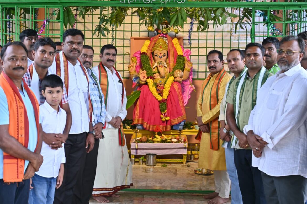 The Desk…Machilipatnam : గణేశుడు అందరి జీవితాల్లో వెలుగులు నింపాలి : జిల్లా ఎస్పీ