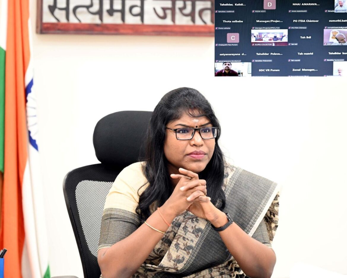 The Desk…Eluru : పోలవరం ప్రాజెక్టు ఆర్ అండ్ ఆర్, జాతీయ రహదారులు భూసేకరణ పనులు వేగవంతం చెయ్యాలి