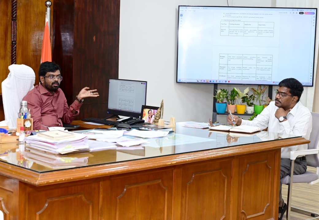 The Desk…Machilipatnam : జీఎస్టీ 2.0 సంస్కరణలపై ప్రజల్లో అవగాహన కల్పించాలి : జిల్లా కలెక్టర్ డీకే బాలాజీ