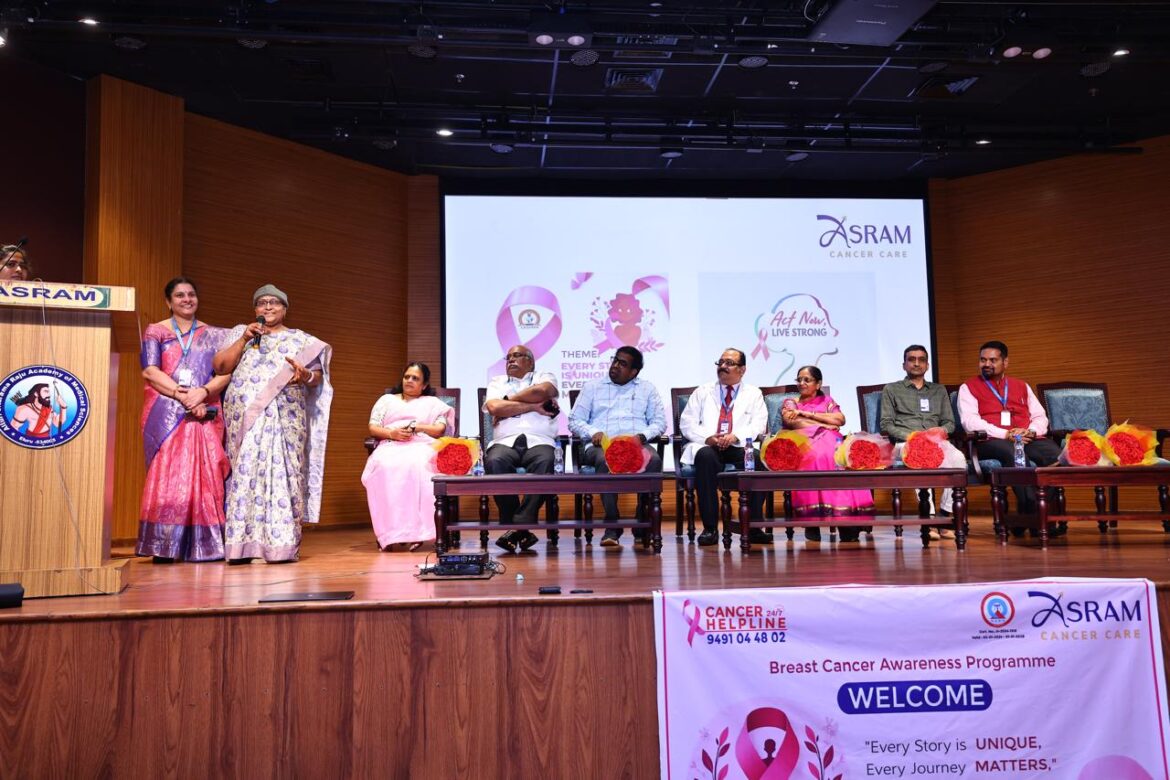 The Desk…Eluru : ఆశ్రం హాస్పిటల్స్ ఆధ్వర్యంలో బ్రెస్ట్ క్యాన్యర్ అవగాహాన సదస్సు