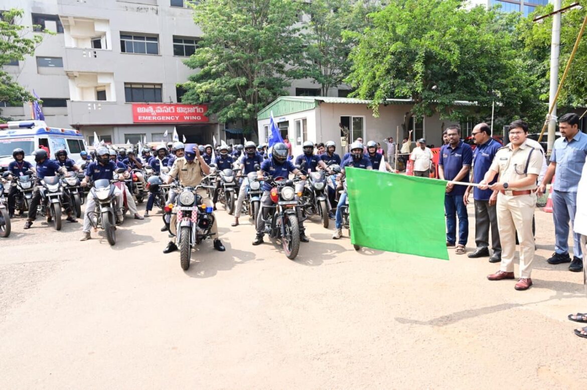 The Desk…Eluru : ఆశ్రం హాస్పిటల్ ఆధ్వర్యంలో ట్రామా అవగాహనా ర్యాలీ