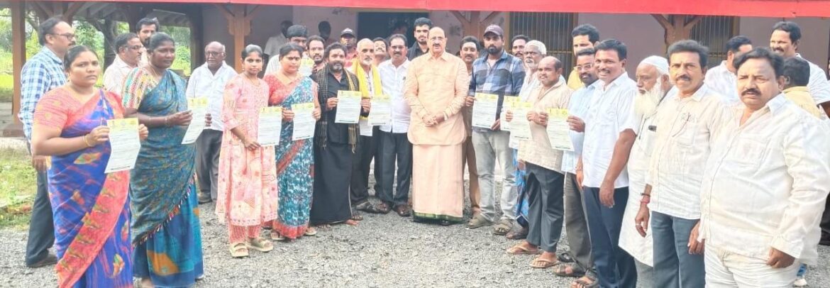 The Desk…Kaikaluru : సీఎంఆర్ఎఫ్ తో ప్రతి పేద వానికి భరోసా : డా. కామినేని