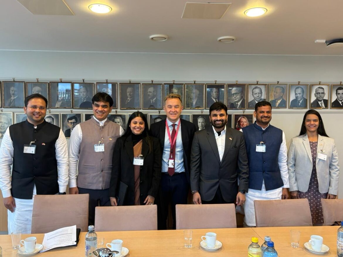 The Desk…Eluru : ‎భారత్ లో పెట్టుబడులకు అపార అవకాశాలు ➖నార్వే వ్యాపారవేత్తలతో ఎంపీ పుట్టా