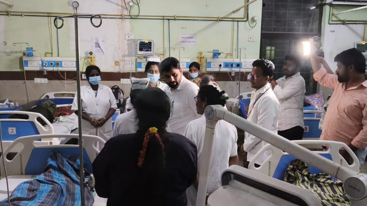 The Desk…Eluru : ప్రభుత్వాసుపత్రిని ఆకస్మికంగా తనిఖీ చేసిన ఎంపీ మహేష్