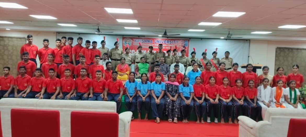 The Desk…Machilipatnam : కెయూలో ఘనంగా ఎన్ సి సి డే వేడుకలు.. మాదకద్రవ్యాల అక్రమ రవాణా నిరోధకత పై అవగాహన