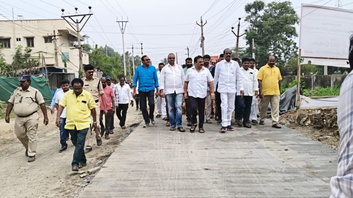 The Desk…Eluru : బృహత్తర ప్రణాళికలతో ఆదర్శవంతమైన అభివృద్ధికి నాంది పలికాము ➖ఎమ్మెల్యే బడేటి చంటి 