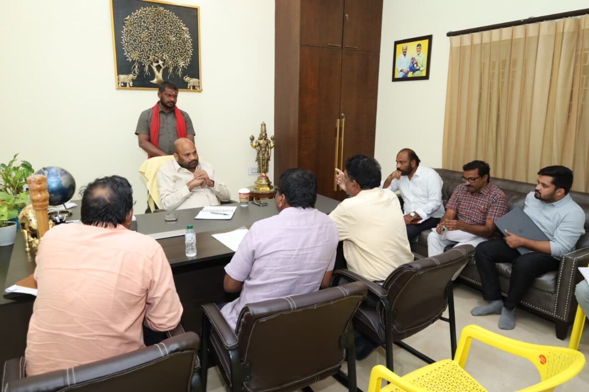 The Desk…Gannavaram : ఇరిగేషన్ పనులు సత్వరమే పూర్తి చేయండి : ఎమ్మెల్యే యార్లగడ్డ