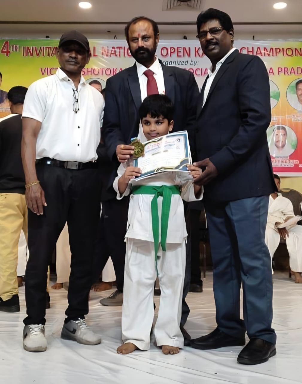 The Desk…Samarlakota : మరోసారి జాతీయ స్థాయి కరాటే పోటీలలో మెరిసిన తౌఫిక్ అమన్