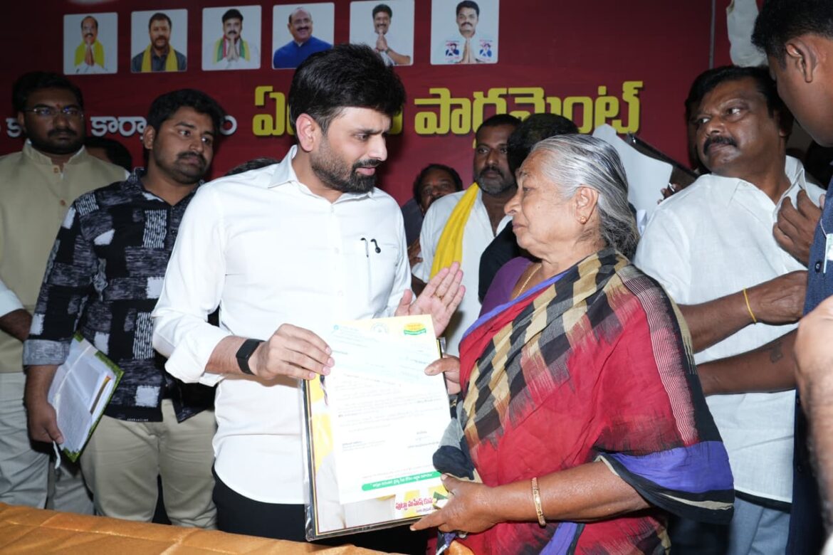 The Desk…Eluru : సమస్యల పరిష్కారంలో చిత్తశుద్ధితో పనిచేస్తున్నాం ➖ఎంపీ పుట్టా మహేష్