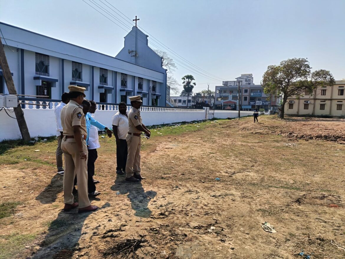 The Desk …Kalidindi : కలిదిండి మేరీమాత మహోత్సవం : భద్రతా నిర్వహణపై పోలీసుల దృష్టి