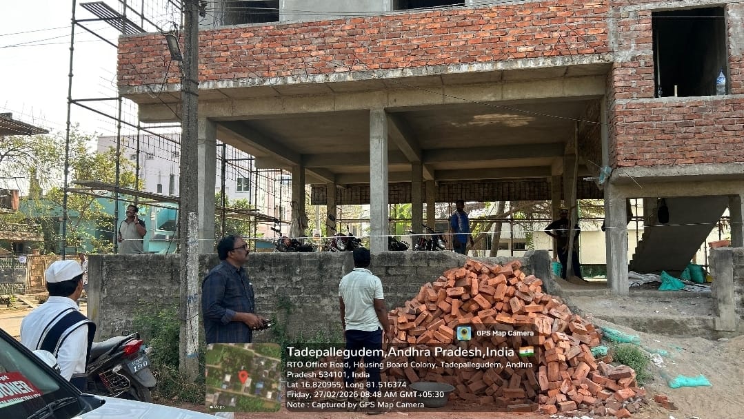 The Desk … Tadepalligudem : బిల్డింగ్ పీనలైజేడ్ స్కీమ్ (BPS) ఇన్స్పెక్షన్ – 32వ వార్డు