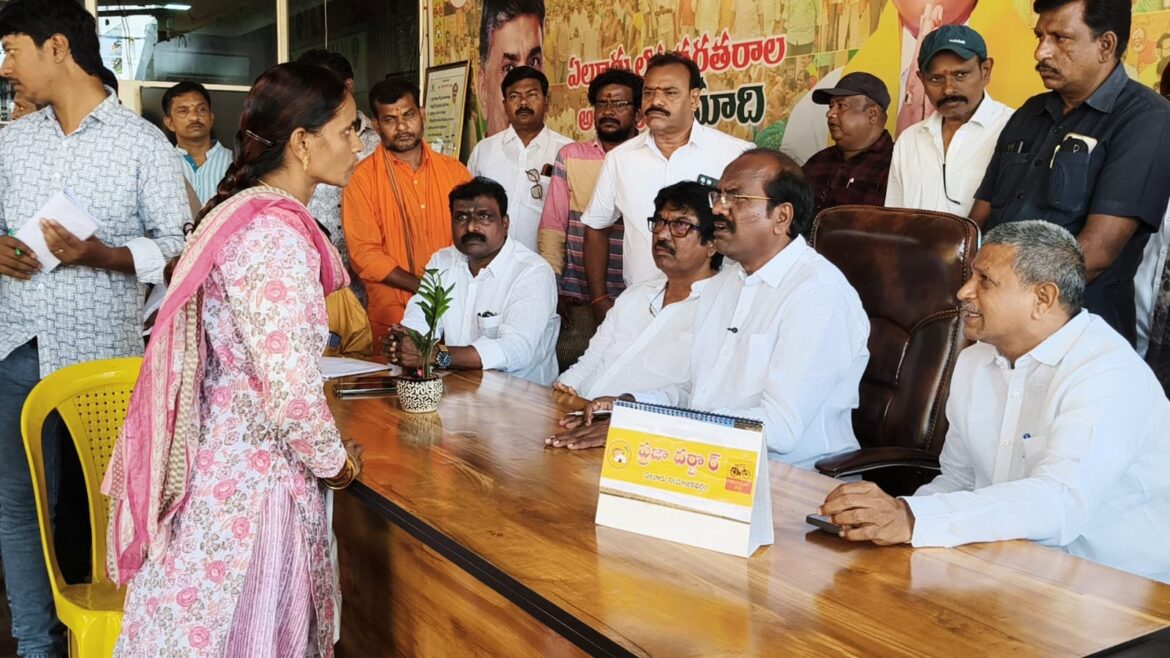 The Desk … Eluru : టిడ్కో గృహాలకు చెల్లించిన సొమ్మును ఈ మాసంలో లబ్ధిదారులకు తిరిగి చెల్లిస్తాం➖ఎమ్మెల్యే బడేటి చంటి