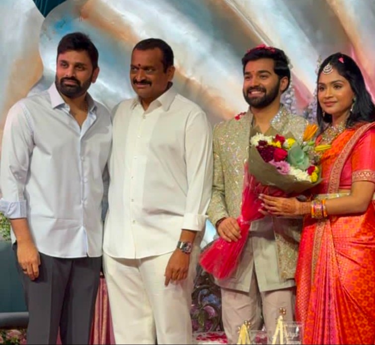 The Desk … Eluru : ‎బండ్ల గణేష్ కుమార్తె నిశ్చితార్థ వేడుక