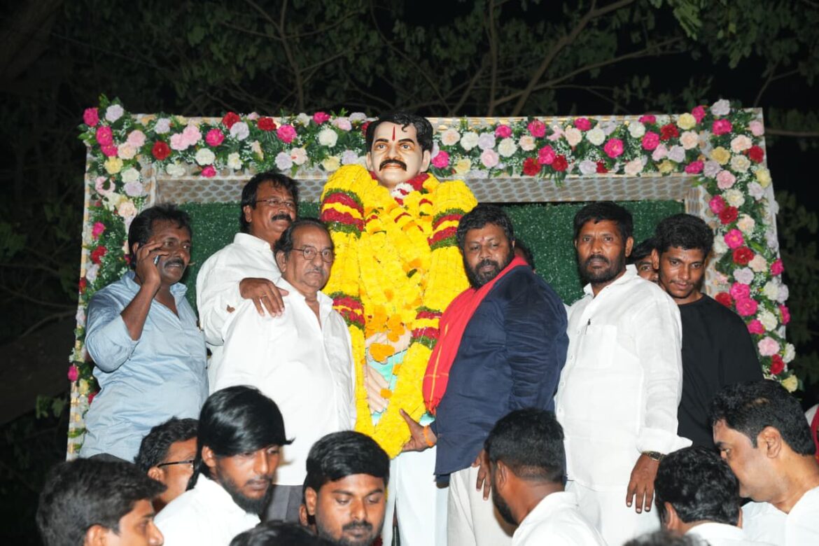 The Desk …Devarapalli : దుమంతునిగూడెంలో ఘనంగా వంగవీటి మోహన్ రంగా విగ్రహావిష్కరణ