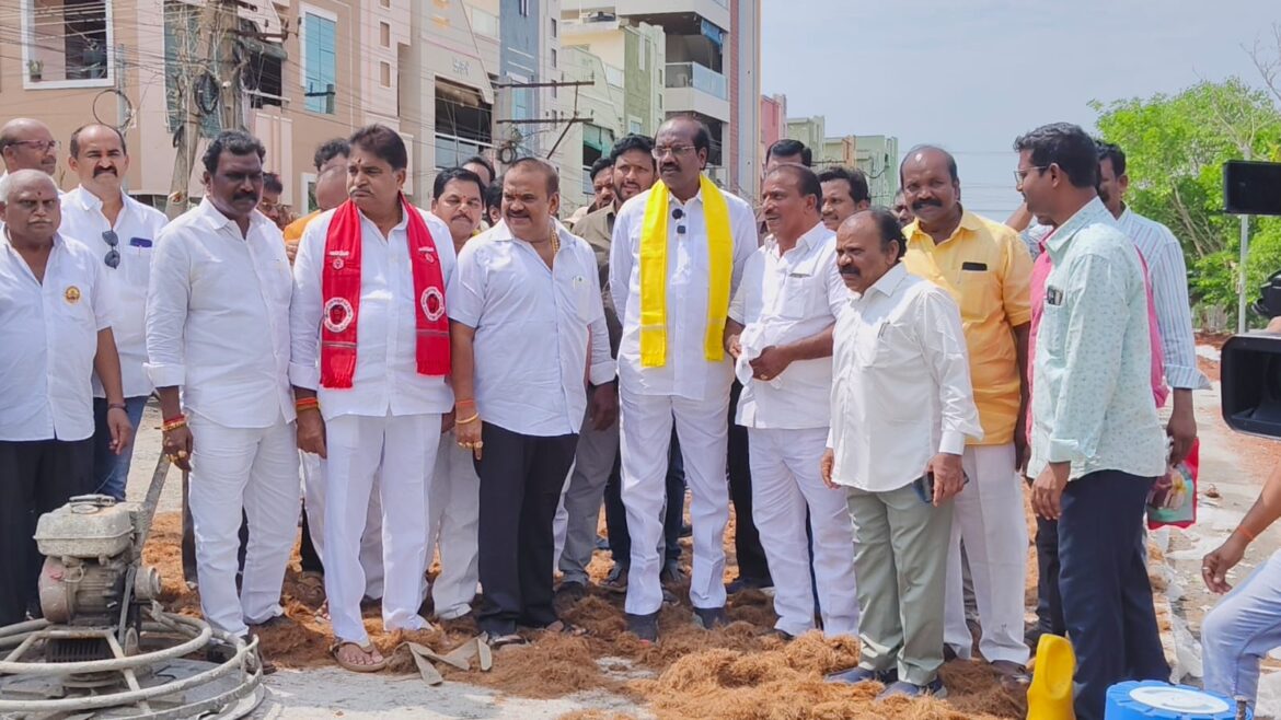 The Desk… Eluru : అభివృద్ధిపై రాజీ లేదు..రహదారుల నిర్మాణమే ప్రాధాన్యం ➖ఎమ్మెల్యే బడేటి చంటి