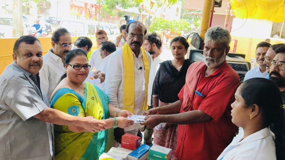 The Desk … Eluru : ఎమ్మెల్యే క్యాంపు కార్యాలయంలో ఉచిత వైద్య శిబిరం