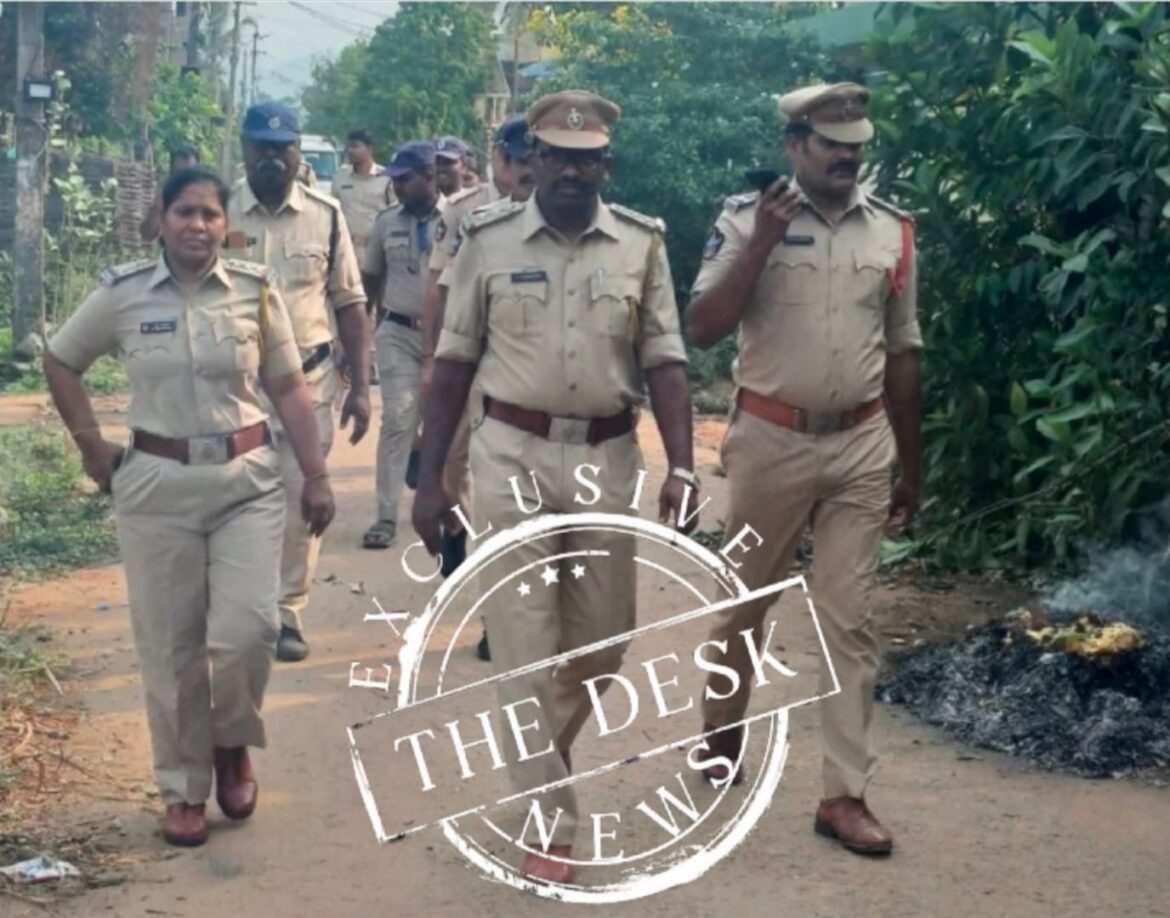 The Desk …Polavaram : నాటు సారా తయారీదారుల ఇళ్లలో తనిఖీలు