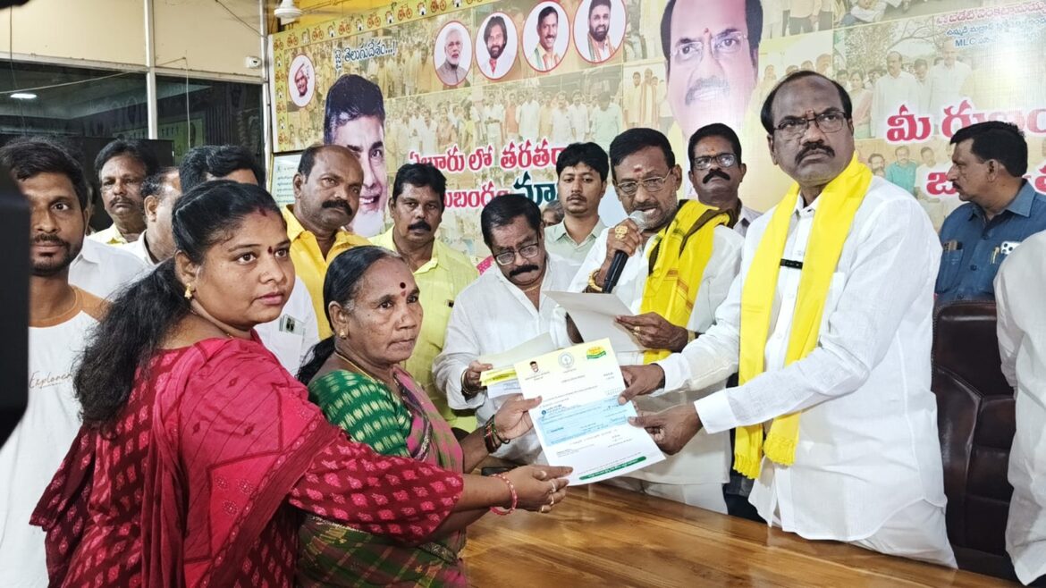 The Desk … Eluru : పేదల ఆరోగ్య రక్షణే కూటమి ప్రభుత్వ లక్ష్యం➖ఎమ్మెల్యే బడేటి చంటి