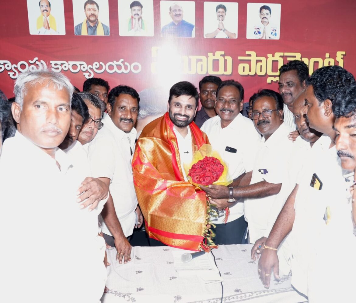 The Desk … Eluru : పొగాకు రైతులకు అండగా ఎంపీ పుట్టా మహేష్ కుమార్