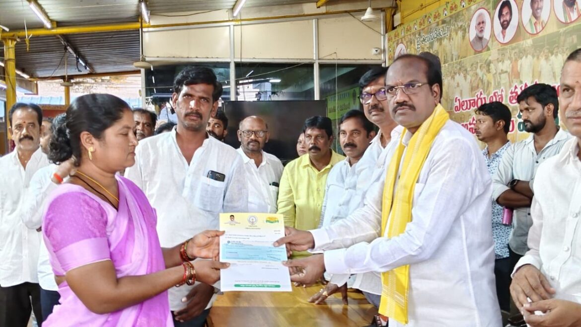 The Desk … Eluru : పేదల ఆరోగ్యమే కూటమి ప్రభుత్వ ధ్యేయం