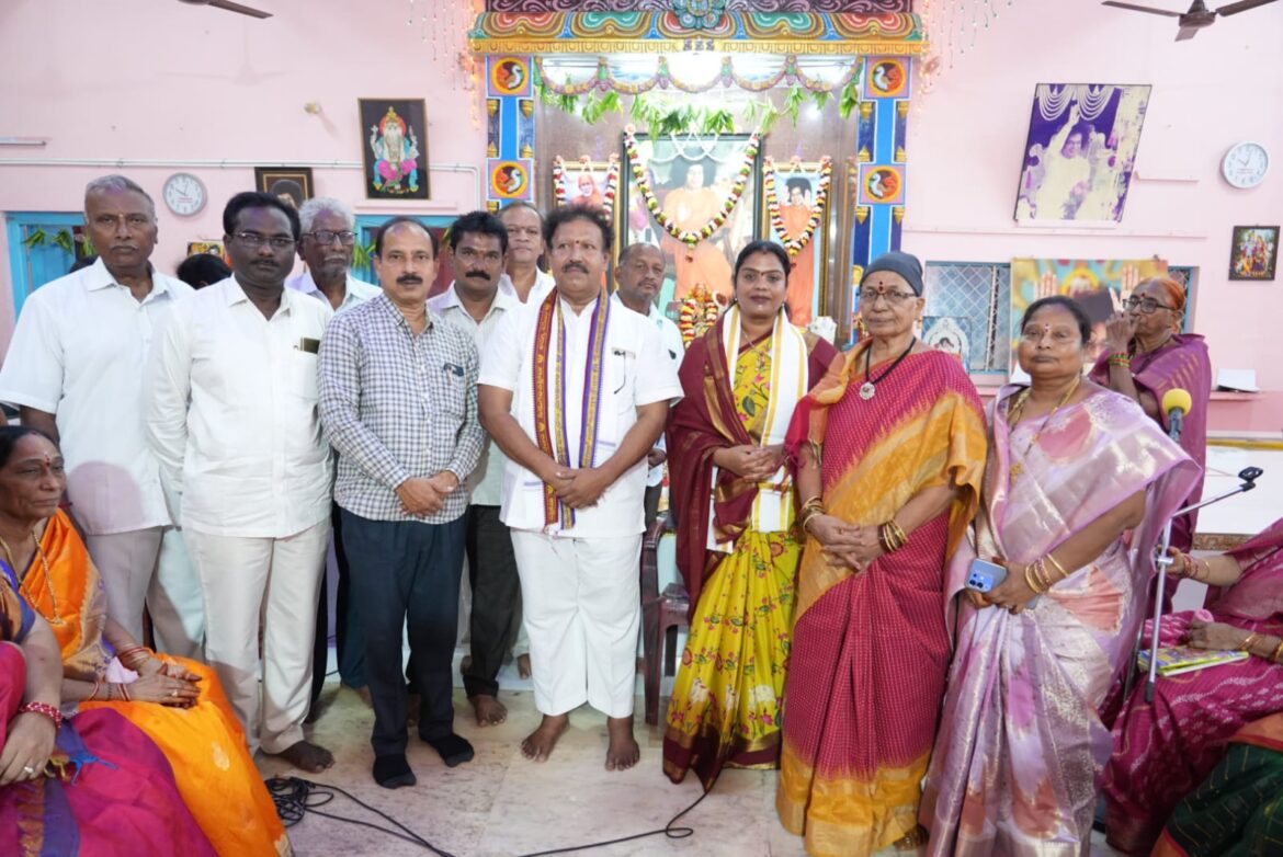 The Desk … Nandigama : ఆధ్యాత్మికతతోనే శాంతి, సౌభ్రాతృత్వం.. సంప్రదాయాల పరిరక్షణ అందరి బాధ్యత➖ఎమ్మెల్యే సౌమ్య