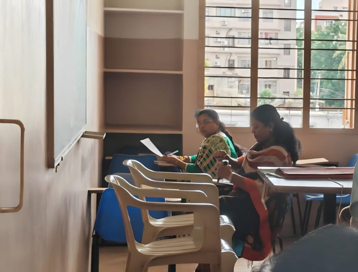 The Desk … Nandigama : తరగతి గదిలో తంగిరాల సౌమ్య