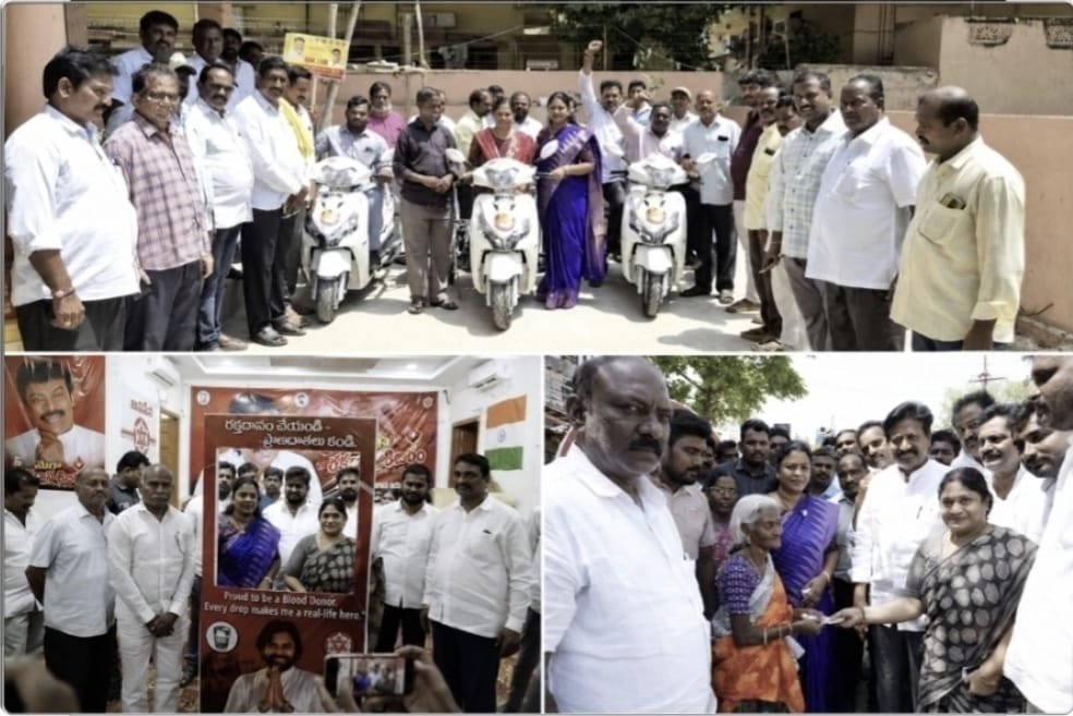 The Desk … Nandigama : సేవా–సంక్షేమ కార్యక్రమాల్లో ఎమ్మెల్యే సౌమ్య