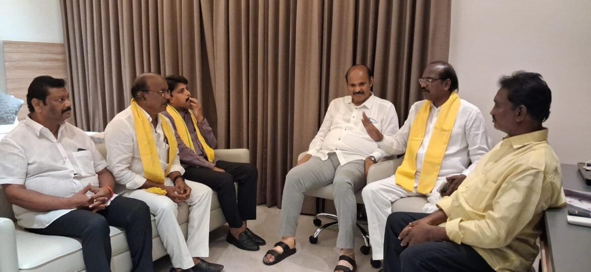 The Desk … Eluru : ▪️కూటమి నాయకుల భేటీ▪️
