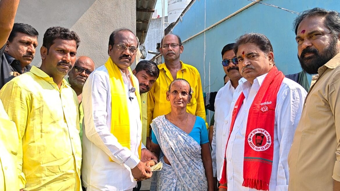 The Desk … Eluru : ఎన్టీఆర్‌ భరోసాతో పేదలకు భరోసా.. అర్హులందరికీ త్వరలో కొత్త పెన్షన్లు ➖ఎమ్మెల్యే చంటి