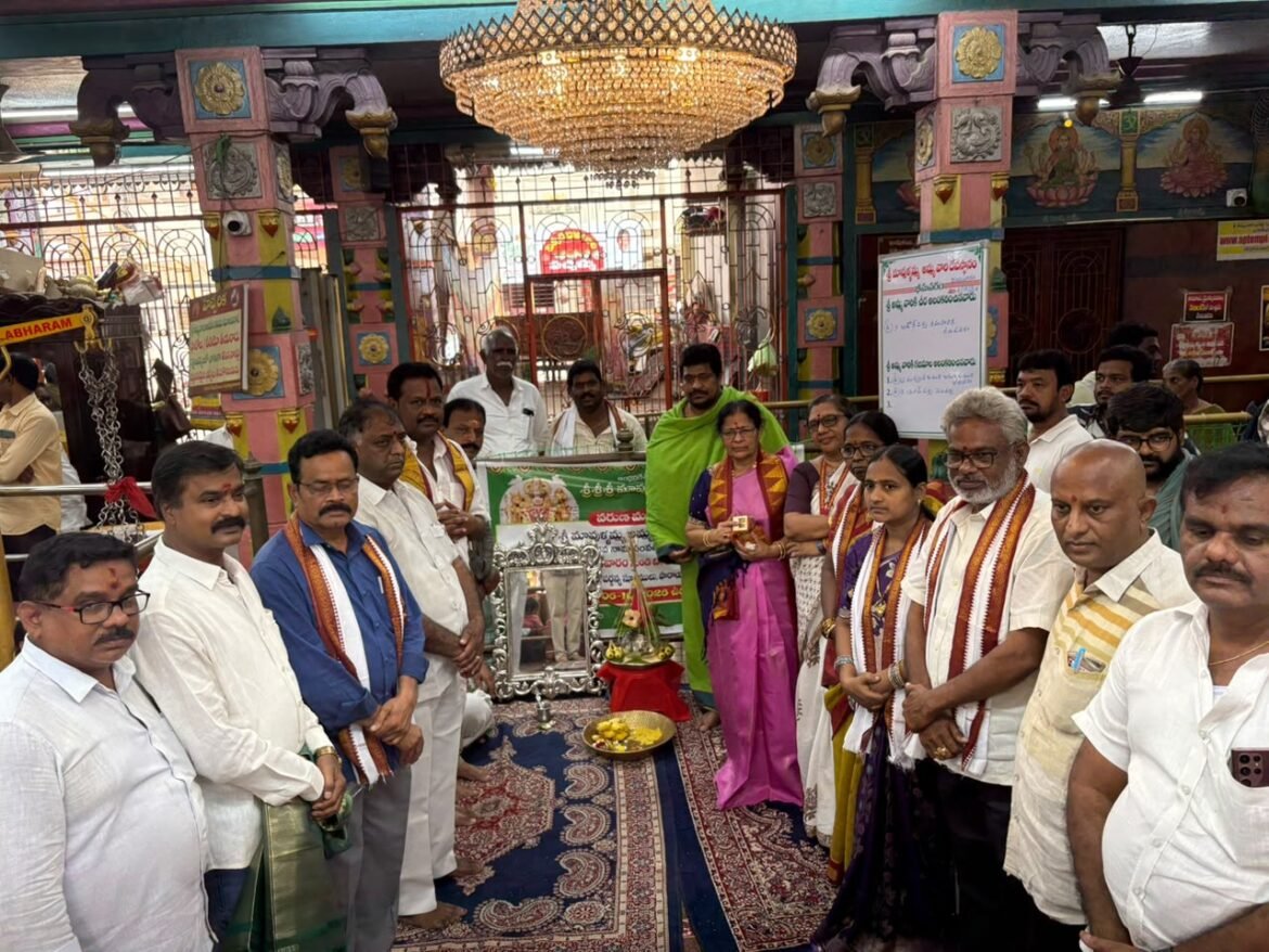 The Desk … Bhimavaram : ▪️వర్షాల కోసం వరుణ యాగం▪️