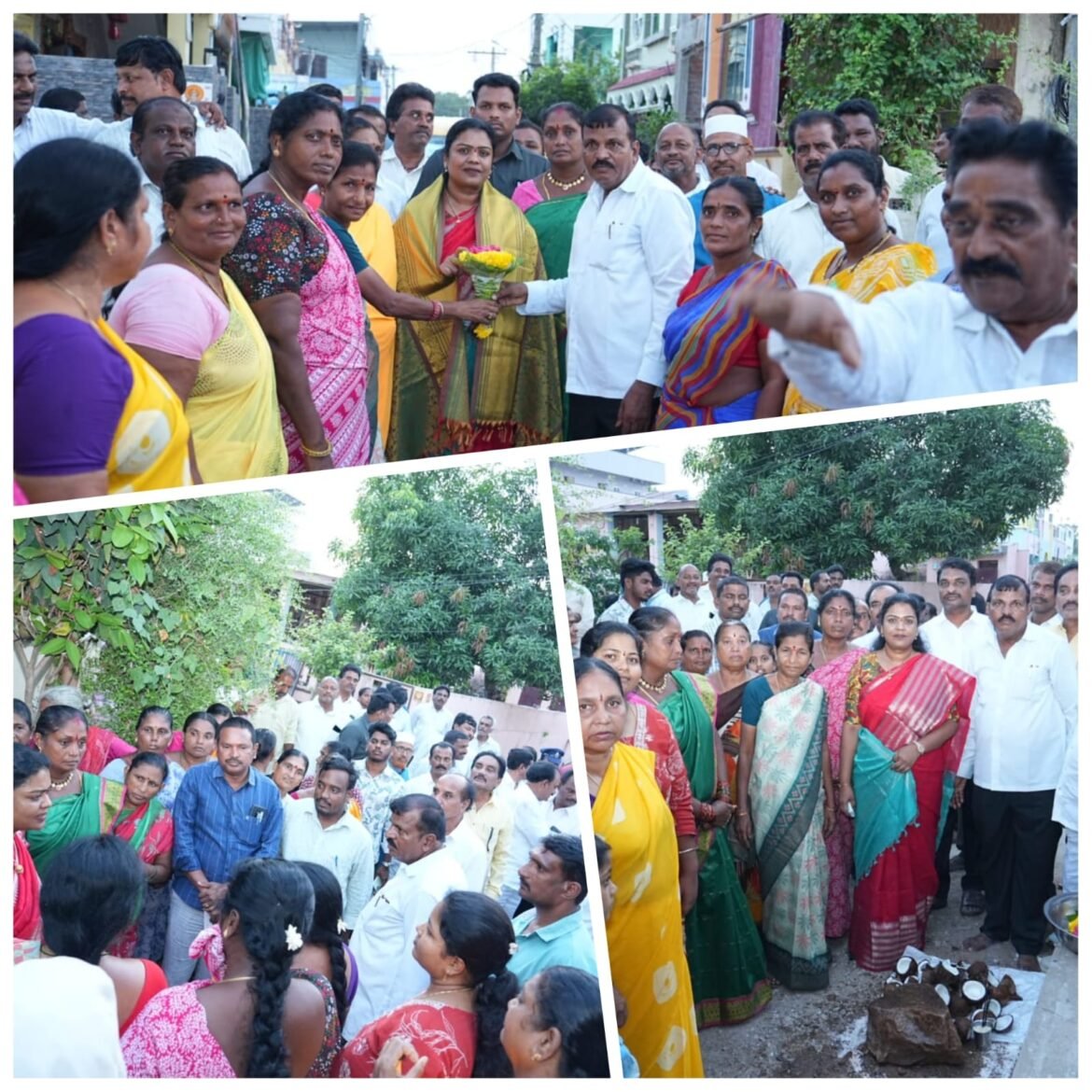 The Desk …Nandigama : సీసీ రోడ్ల నిర్మాణానికి శ్రీకారం.. 13, 14, 15, 16వ వార్డుల్లో పనులకు ఎమ్మెల్యే సౌమ్య శంకుస్థాపన