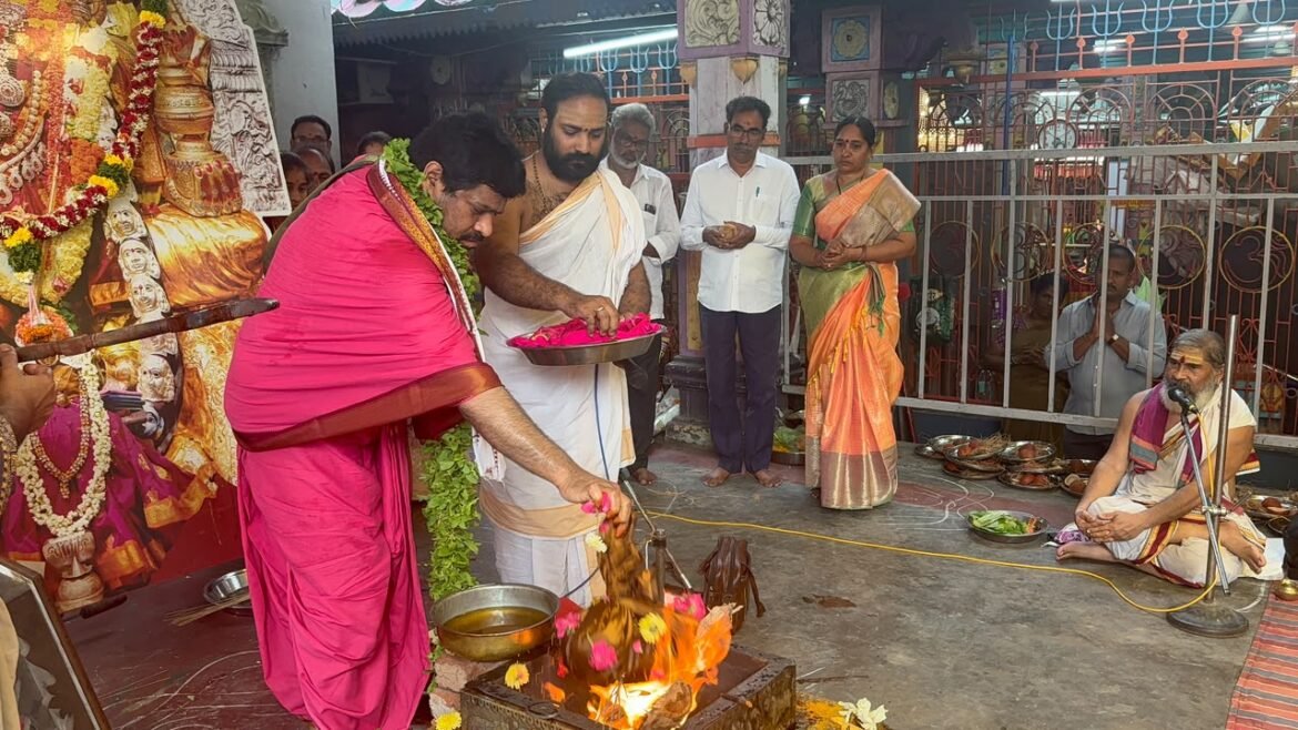 The Desk … Bhimavaram : చండీహోమం – అత్యంత వైభవం