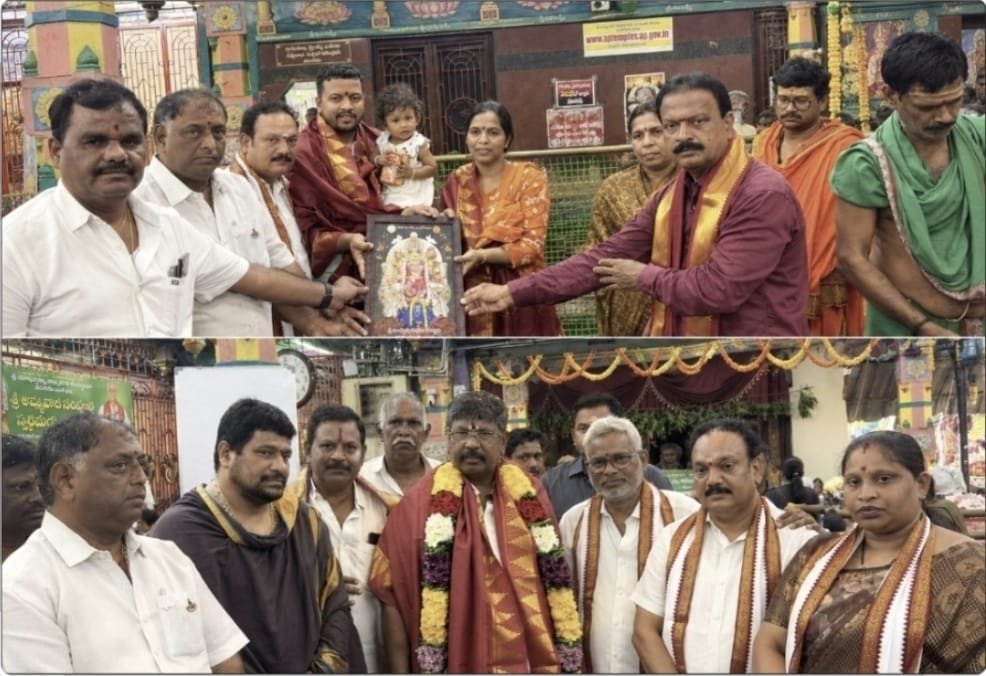 The Desk … Bhimavaram : మావుళ్లమ్మకు ప్రముఖుల పూజలు